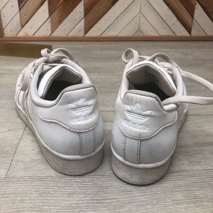 white superstars | adidas | 7